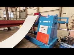 เครื่องตัดเหล็กคอมแพคต์ Ecomonic GI PPGI สําหรับขนาดเบา 0.3-1.2 X 1250