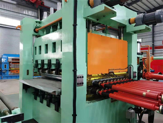 แผ่นเครื่องใช้ภายในบ้าน Flying Cut To Length Line สำหรับ PPGI Steel Coil