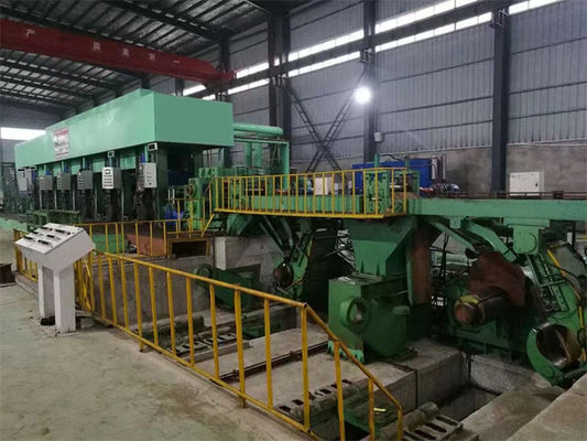 150 ม./นาที ห้าเส้นยืนโรงสีเย็นควบคู่กับสอง Recoilers 550