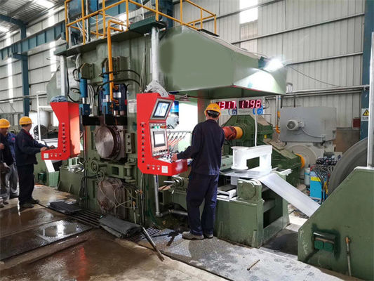 ความเร็วสูง AGC AFC APC 6Hi ย้อนกลับการรีดเย็น Mill Line 1450