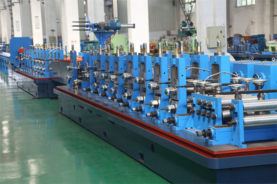 เครื่องทำท่อ ERW ความถี่สูง ท่อเหล็กเชื่อมตรงตะเข็บท่อ Mill Line HG 114