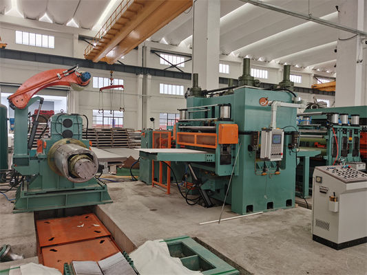 ตัดโรตารีเฉือนแบบอัตโนมัติตามความยาวเส้นสแตนเลส 0.3 - 3 X 1,000 200 มม