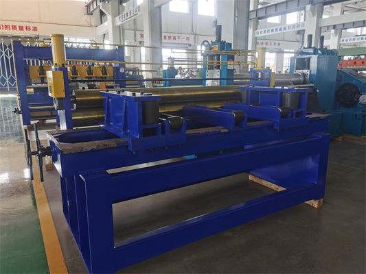 เครื่องตัดสายสอยเหล็กดําม้วนร้อน 0.6-4 X 1600 120mpm