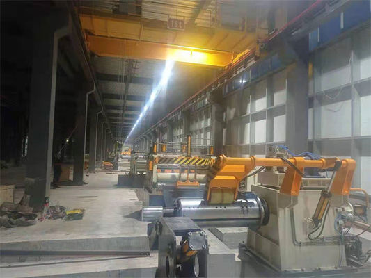 3x1600 200mpm Precision Slitting Line เครื่องตัดเหล็กม้วนความเร็วสูงพิเศษ