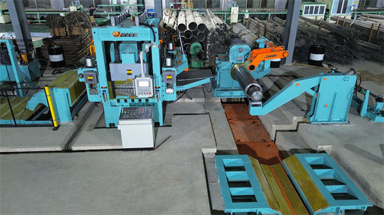 สแตนเลส Sheet Servo Cut To Length Line กับเครื่องตัดขอบ